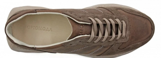 Кроссовки мужские (обувь ортопедическая сложная) цв.коричневый 97309-Х-002 фото 1