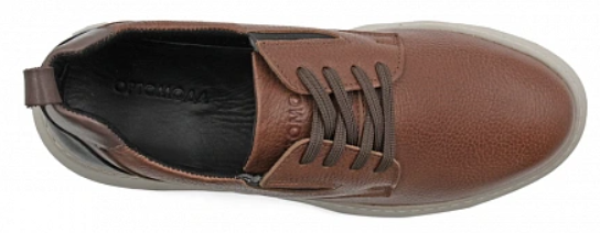 Кроссовки мужские (обувь ортопедическая сложная без утепленной подкладки) цв. коричневый 97316-Х-002 фото 2