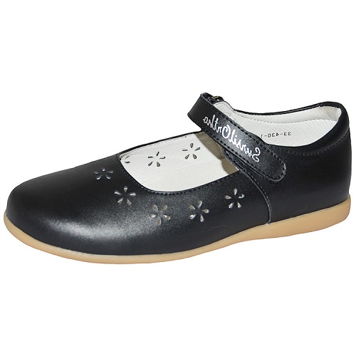 Туфли детские ортопедические черные 33-430-1  фото 1