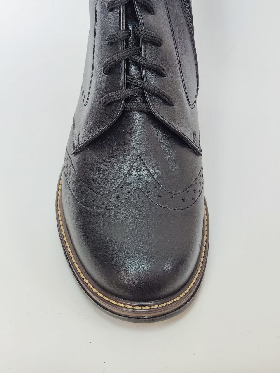 Ботинки осенние цв. черный 2200-Б/ш-м фото 3