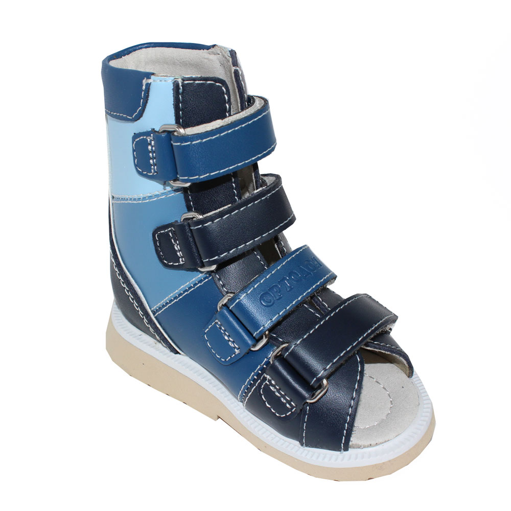 Тутор на 4-х липучках цвет син/син/голуб  3002 фото 1