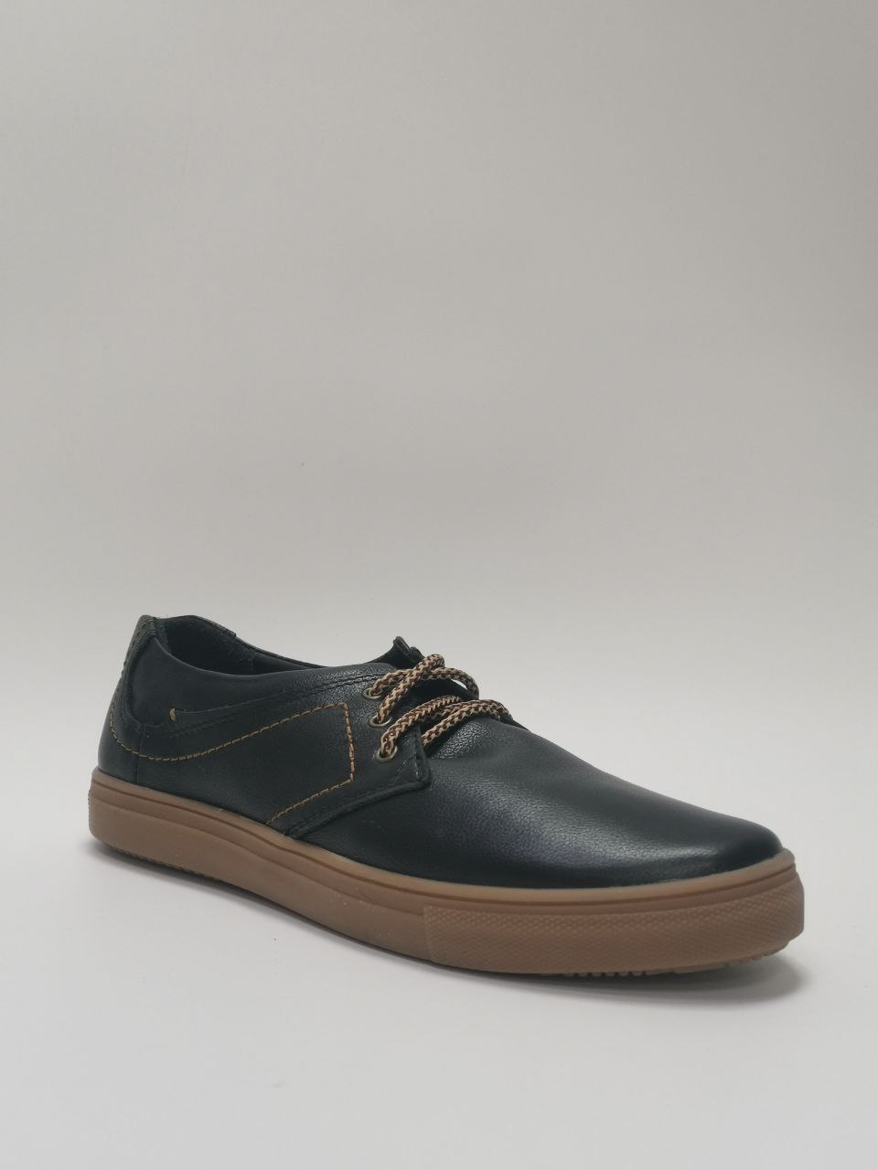 Полуботинки ортопедические мужские кожаные Ортомода 92188-X-001 увеличенной полноты фото 1