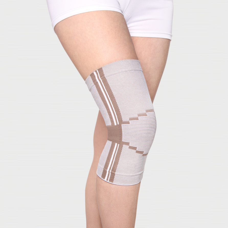 Бандаж на коленный сустав эластичный с боковыми спиралями Thoman KS-E02 фото 3