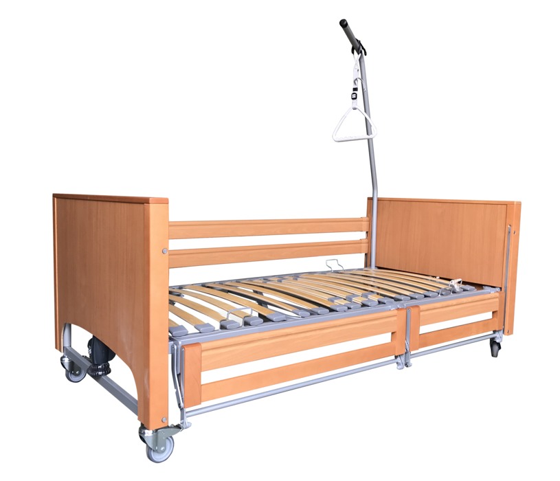 Кровать 4-х секционная функциональная электрическая Vermeiren Luna с раздельными боковинами фото 3