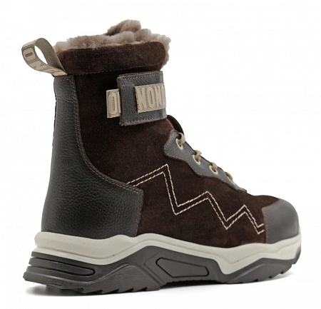 Обувь ортопедическая сложная на утеплённой подкладке ботинки зимние 43056-СВ-202 ДЦП фото 3