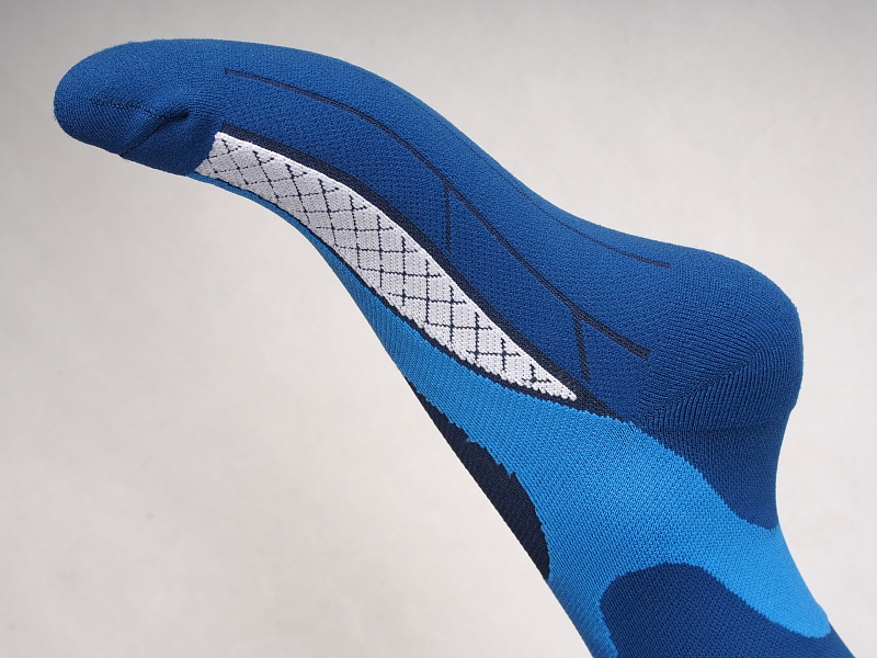 Гольфы спортивные компрессионные 2 кл.компрессии (синие) арт.402 фото 2