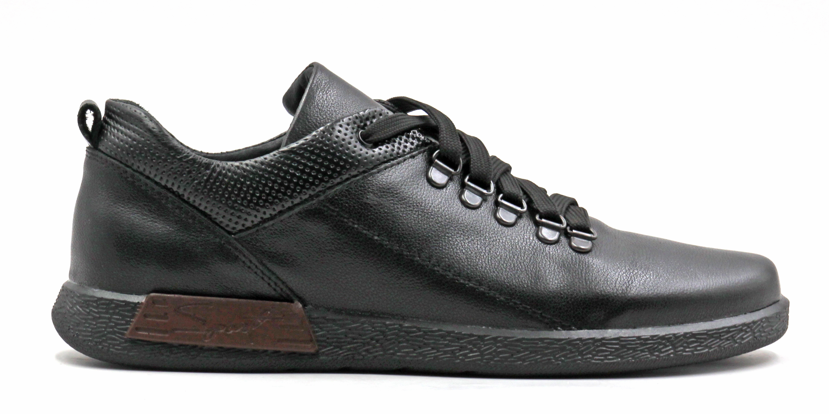 Полуботинки мужские цв.черный 92501-X-001 фото 4