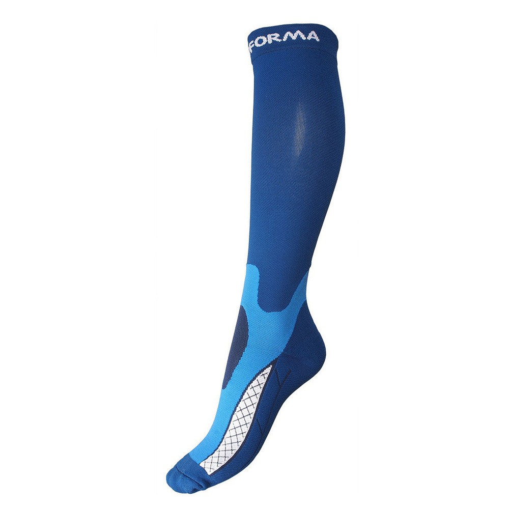 Гольфы спортивные компрессионные 2 кл.компрессии (синие) арт.402 фото 1