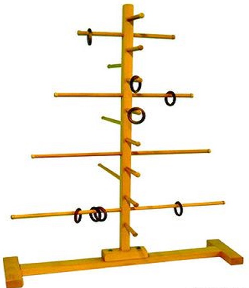 Тренажер для инвалидов "Елочка" для развития координации и точности движений. Размер 80*h100см фото 1